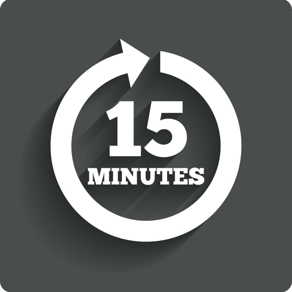 15 Minute appointment 15 Minute appointment